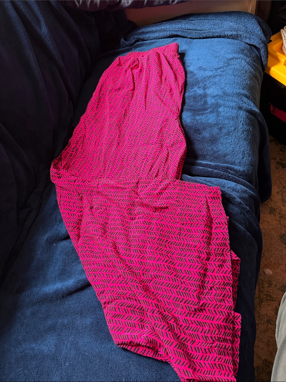 torrid Pink & Black Wide Leg Pants